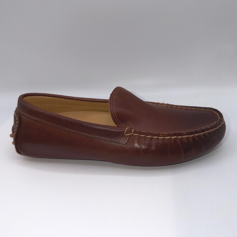 Sperry Gold Cup Collection Men's 8, EU: 41, Tan Leather Driving Moc, STS23249